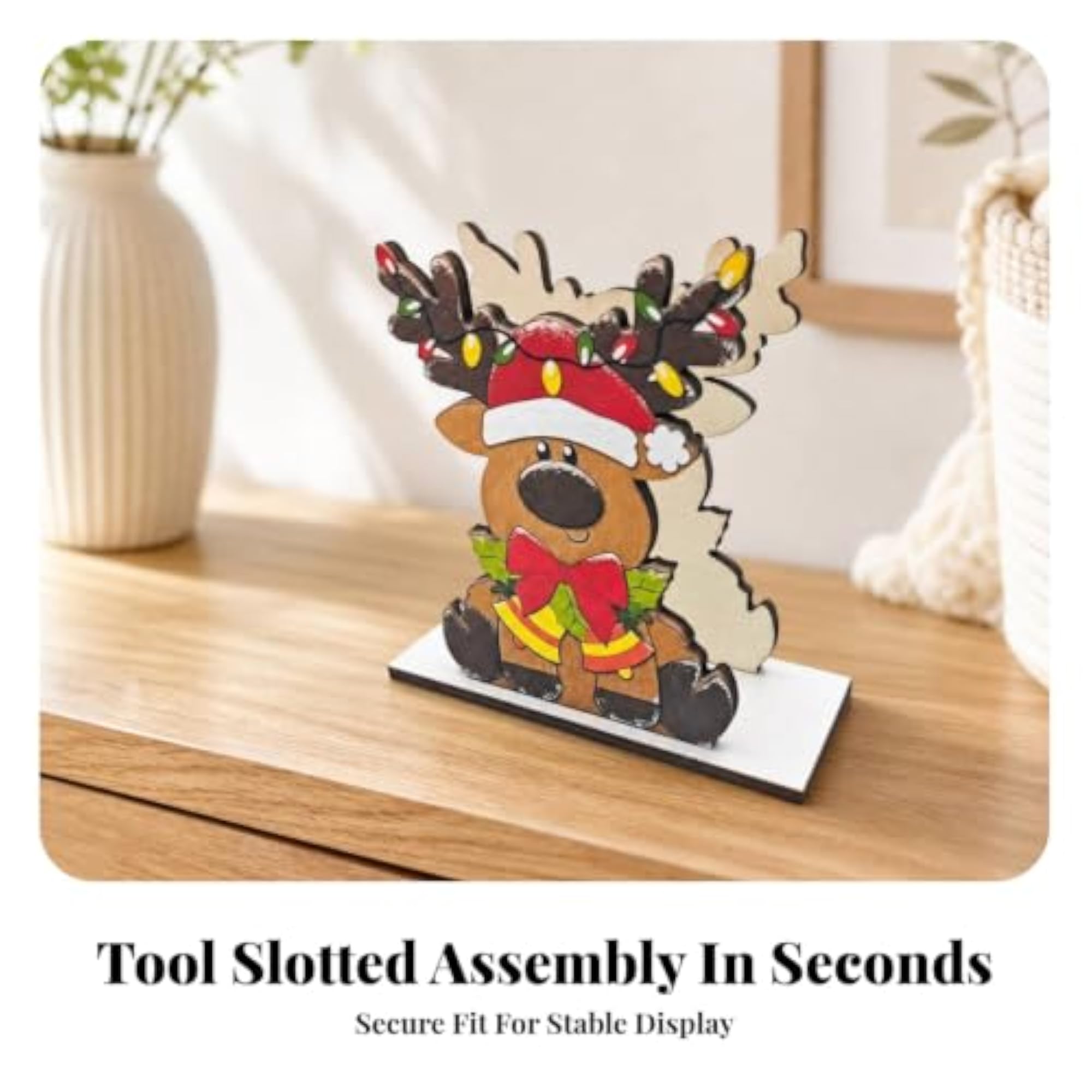 Decorative Tabletop Tissue Holder with Artwork for Home Decor