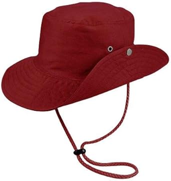 Chapéu Australiano Trilha Vinho Tecido Leve San Doná REF.: 039.00.06.045 |  Amazon.com.br
