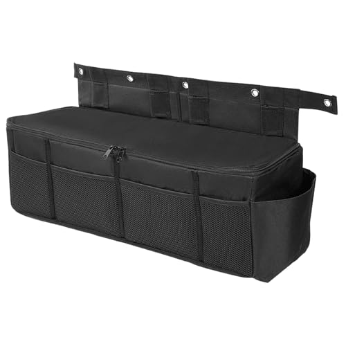 Aquafix 収納ボックス オックスフォード生地 後部座席収納 マルチ収納ボックス 小物入れ 内装パーツ アクセサリー ひっかき防止 取り付け簡単 左右側用 ジムニーシエラ/JB64W/JB74W用(助手席側用-L)