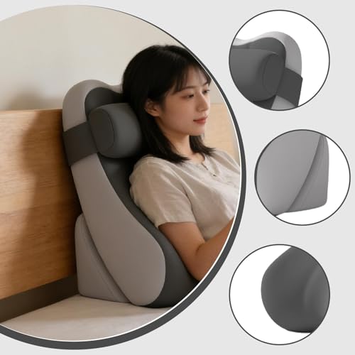 Oreiller de tête de lit contre le mal de dos en position assise