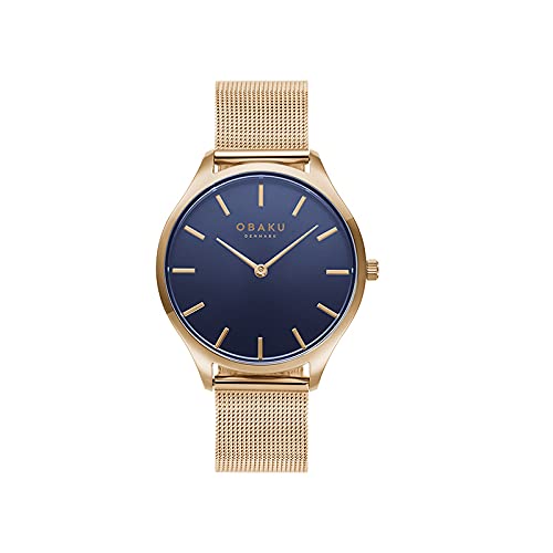 Image of Obaku Tang Lille Azure Analog Blue Dial Women's Watch-V260LXVLMV