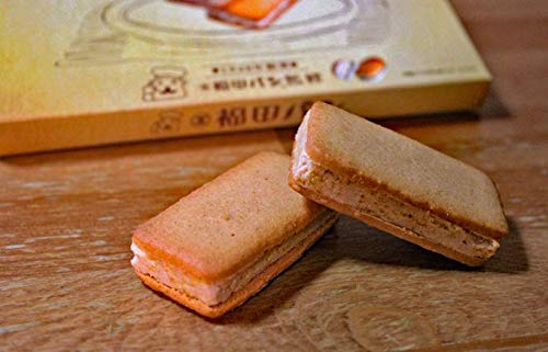 Amazon.co.jp: 福田パン監修 岩手県限定あんバターサンドクッキー 6個