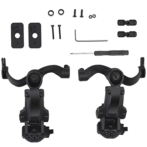 Adaptateur de rail de casque tactique rotatif et robuste pour systèmes ARC M-LOK