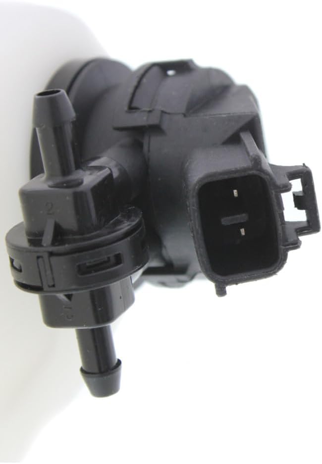 For Honda CR-V 2012 2013 2014 Washer Reservoir | With Pump, Filler Neck and Cap | Replacement For HO1288193 | 615343728032, 76802S9VA01