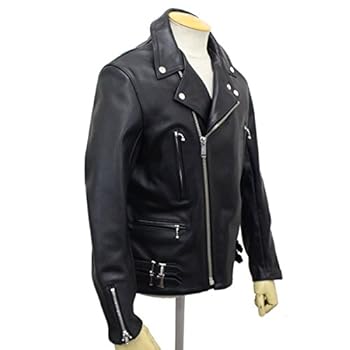 Amazon | 666 LJM-1L U.K.SIDE BELT LEATHER JACKET REGULAR FIT