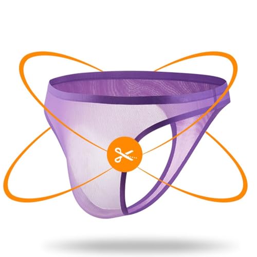 Mens See Through Underwear Low Waist Sheer Bikini Briefs Pouch T-Back G-String Thong Panties Knickers4