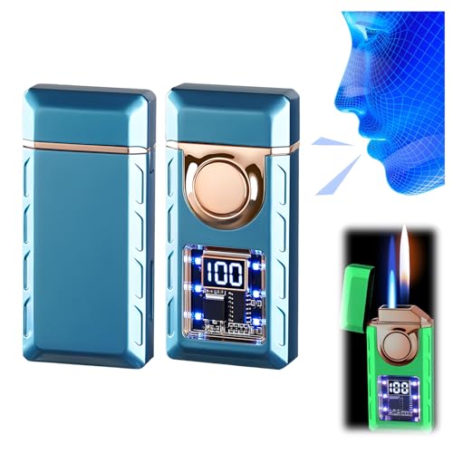 Encendedor Antorcha Doble Llama con Pantalla Smart miniatura 1