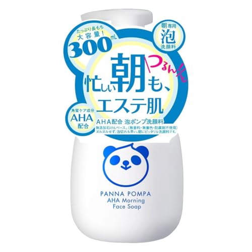 パンナポンパ AHA モーニングフェイスソープ(泡洗顔) 300ml