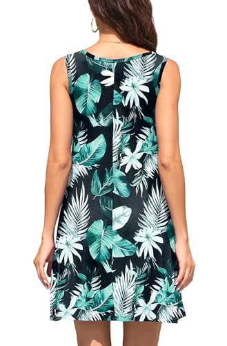 Image of WEACZZY Women Summer Casual Swing T Shirt Dresses Beach Cover up Loose Dress
