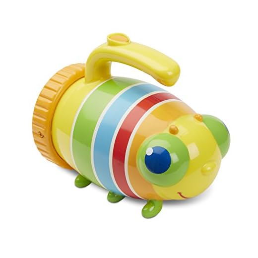 Melissa & Doug- Giddy Buggy Juguete Linterna, Multicolor (6335)