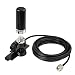Bingfu Vehicle Ham Radio Mobile Radio Antenna VHF UHF 136-174MHz 400-470MHz Car Truck Amateur Radio Two Way Radio Low Profile Antenna with Lip Mount Fixed Bracket PL259 Male 5m 16.5 feet RG58 Cable