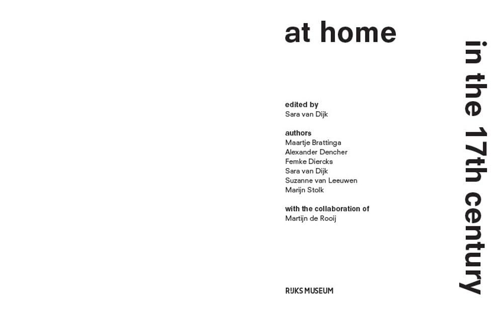 At Home in the 17th Century