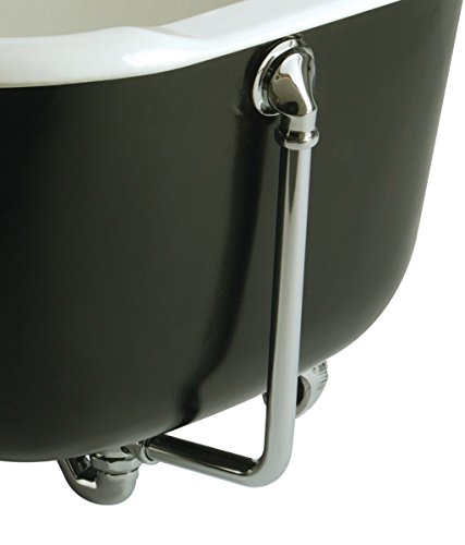 Bristan W bath08 C ausgesetzt Badewanne Ablaufgarnitur mit Überlauf C, Chrom Cover