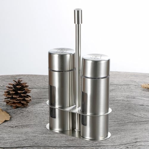 Tarros multiusos de acero inoxidable para condimentos de cocina 5