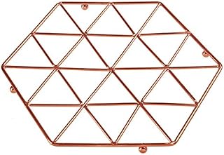 Premier Housewares 507558 Vertex Trivet, Copper , 22 x 22 x 2 cm