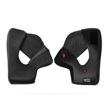 motorcycle helmet cheek pads tight