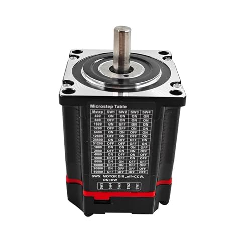 Moteur pas à pas intégré 57-56 boucle fermée 56mm axe motorisé CNC