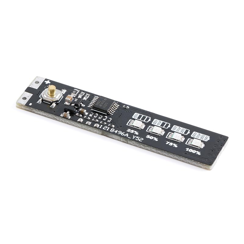 Miniatura 3 de 5 unids 4S 3.7V batería de litio indicador indicador de potencia módulo de pantalla monitor de voltaje para 4 cuerdas de baterías de iones de litio