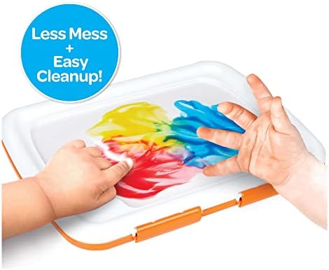 Crayola Easy-Clean Fingerpaint Set Arts & Crafts 9