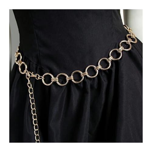 Girls Decorative Waist Chain Skirt Belt Line Matching Plaid Dress Summer Student Versatile Waist Belt2