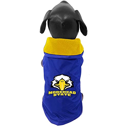 NCAA Morehead State Eagles All Weather-Resistant Protective Dog Outerwear, XX-Large