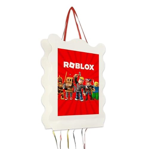 Piñata Robox Cumpleaños Infantil – Varios Diseños para Niños y Niñas - 30x40cm (Robox)