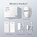 Ulike ReGlow LED Face Mask, Red Light Therapy for Face, Red, Blue, Yellow & Infrared Light Therapy for Acne & Anti-Ageing, Cordless, Remote Control, Eye Protection, Home Skincare Device for Women Wife