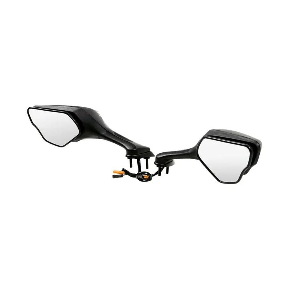 Espejo retrovisor para Motocicleta Espejos Retrovisores Plegables para Motocicleta con Intermitentes para LED para CBR1000RR CBR 1000 RR 2017-2024 2019 2018, Manillar Giratorio