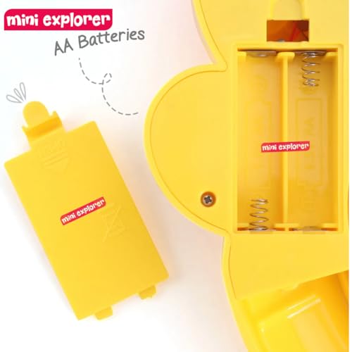 Image of MiniExplorer Fishing Game with Music and Rotating Pond|Sound Toy for Kids 4+Yrs|Indoor Musical Toy|Skill Development|15 Fishes & 4 Fishing Poles|Birthday Return Gifts for Kids