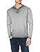 Produktbild Pioneer Herren Longsleeve Rundhals Henley-Hemd, Gray Melange, L