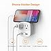 TESSAN Germany France Power Adapter, Type E F Plug Adaptor with 2 USB Ports 2 AC Outlets, US to European Europe German French Spain Greece Iceland Norway Russia Korea Poland