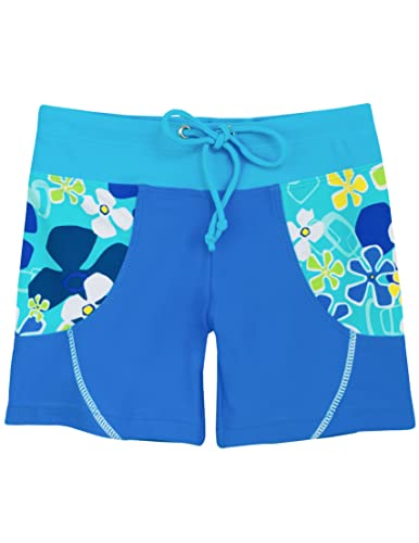 Image of Tuga Girls Swim Shorts 1-14 Years, UPF 50+ Sun Protection Board Short