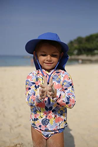 Camptrace Toddler Kids Sun Hats With Neck Flap Upf 50+ Uv Protection Wide Rigid Brim Boys Girls Beach Swim Sunhat #TOP2