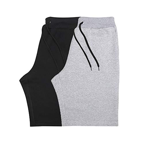 Kit 2 Bermuda Masculina Moletom Leve - G