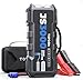 TOPDON JS3000 Starthilfe Powerbank für PKW, 3000A 24000mAh Batterie Booster Auto Starthilfe kfz für bis zu 9,0L Benzin 7,0L Diesel, 12V Car Jump Starter Power Pack mit Kabel, Eva Tasche, LED, PD 45W