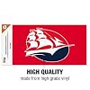 Shippensburg University Primary Logo Automotive Car Window Locker Bumper Sticker #2