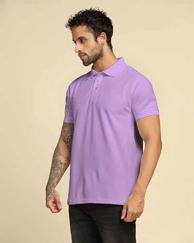 Image of VastraVibes Men's Polo Regular Fit T-Shirt