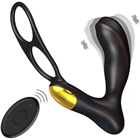 MSticker MAS Wireless Handheld Charging P-rostata Massa-ger for Men Massage Pleasure Toys Unisex Male-081, Black Cover