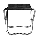 Portable et facile à stocker une chaise de camping pliante est facile à configurer et à plier, il ne faut que quelques secondes à plier et peut être stockée presque n'importe où