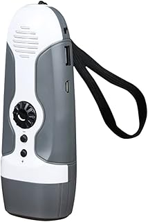 BSTTAI Weather Radio Solar Radio Crank Radio Solar Radio Hand Crank Dynamo AM FM Radio with Flashlight Wind Up Solar Radio USB Rechargeable Phone Charger for Camping Hiking