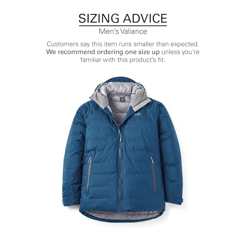 Image of Rab Men's Valiance Down Jacket - Waterproof Windproof Warm Down Coat for Climbing & Mountaineering