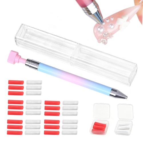 Automatic Refillable Wax Pen, 2026 New Diamond Art Pen with Extra Wax, Diamond-Nail Art Refillable...