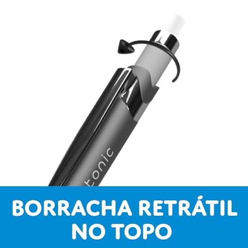 Lapiseira Profissional Pentonic 0.5 - Preta - Blister com 1 unidade + 1 tubo de grafite