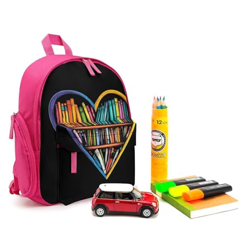 Book Lover Cute Backpack Small Daily Daypack Travel Shoulder Bag with Adjustable Strap Graphic Print3