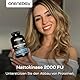 OnEnergy Nattokinase 2000 FU - 150 Pflanzliche Kapseln - 100 mg pro Kapsel - Fibrinolytisches Enzym - Aus fermentierten Sojabohnen - 5-Monats-Vorrat - Für Blut und Herz-Kreislauf-System