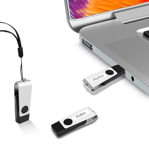 Clé USB 2.0 8 Go pour éviter la perte de documents avec cordon d'identification - 6