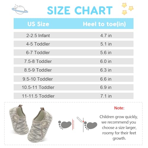 Image of FEETCITY Toddler Walking Shoes Slip On Toddler Shoes Boys Girls Kids Sports Sneakers Casual School Shoes Barefoot Shoes