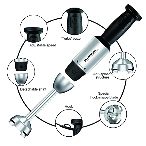 Aifeel frullatore a immersione Set con 5
