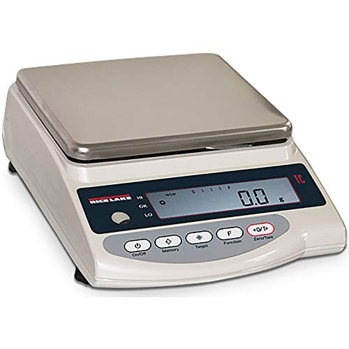 Rice Lake Lab Balance,TC-6200 Rice Lake, 6200 G x 0.1G, 7 x 6.2IN Pan, 120VAC ,New with 5 year warranty