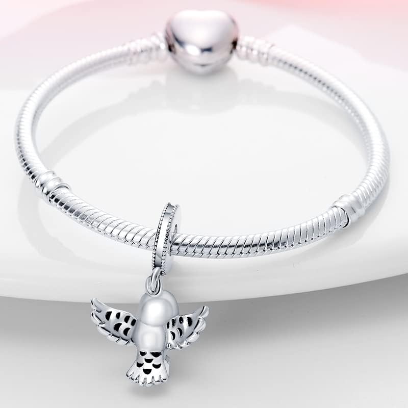 LIGHTDOG 925 Sterling Silve Charms fits Pandora Bracelets Necklace,5A Zircon Dangle Pendant Bead,Mother's Day Gift Jewelry Beads for Women - Image 3